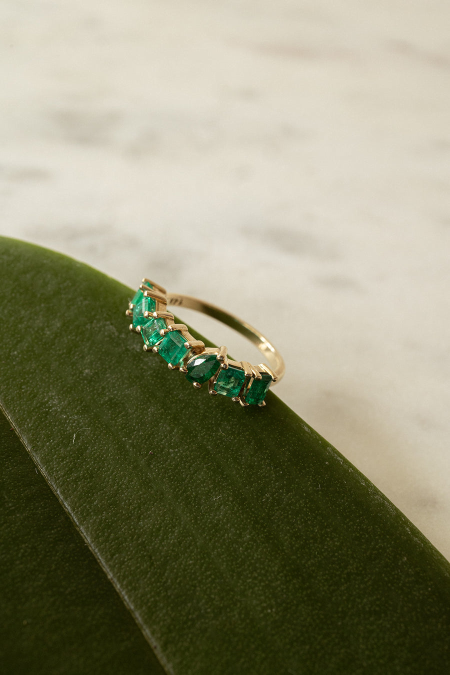 Churumbela esmeraldas diferentes formas 1ct 14k