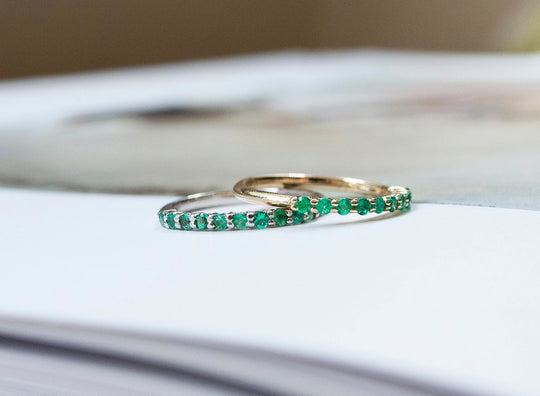 Churumbela Iris Esmeraldas 1.8mm  14k