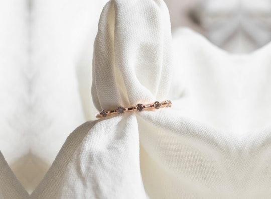 Churumbela Demetria Diamantes Champagne 14K