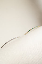 Pulsera Montreal | Pulsera rígida diamantes 0.35ct oro blanco 14k