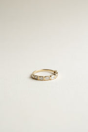 Churumbela Vienna | anillo diamantes EC 0.77ct con bisel 14k
