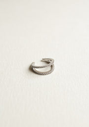 Earcuff diamantes 0.18ct 14k