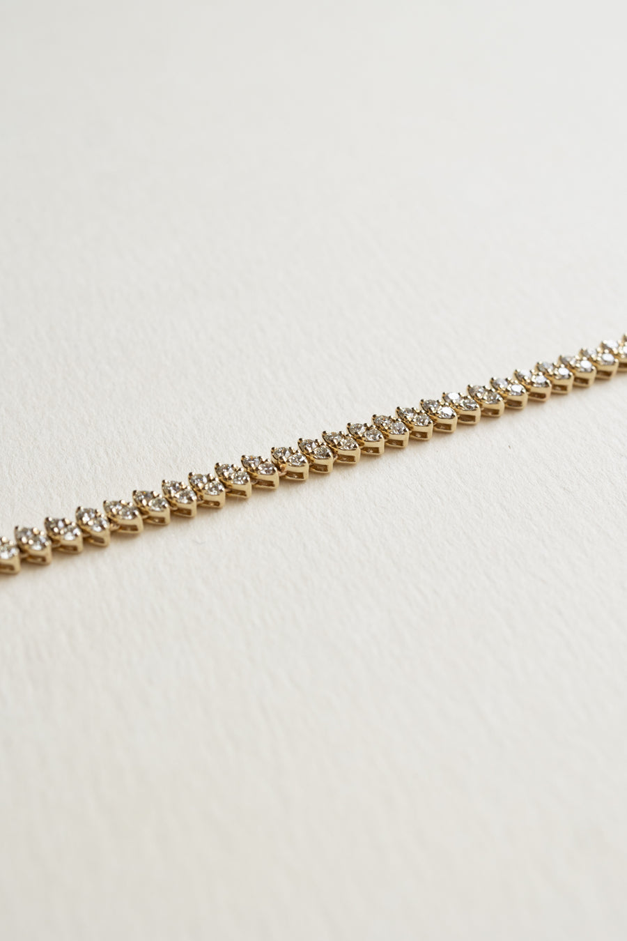 Collar Cannes | collar tennis diamantes rd marquise 1ct 14k