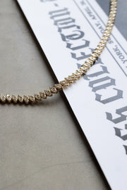 Collar Cannes | collar tennis diamantes rd marquise 1ct 14k