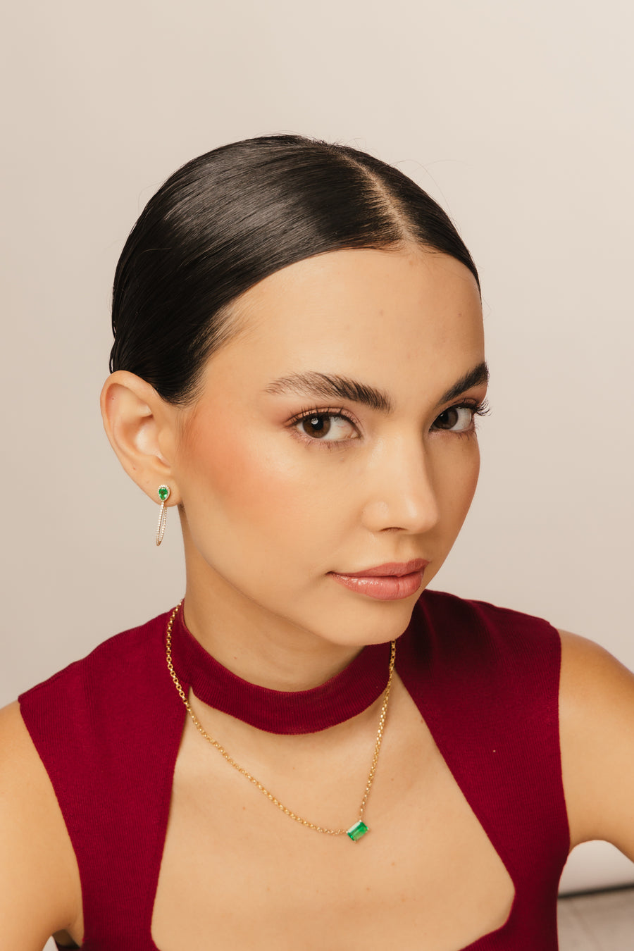 Dije Esmeralda EC 1.63ct 14k