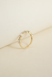 Churumbela diamantes BG y RD 0.5ct 14k