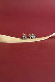 Aretes Aquamarina TR 14k