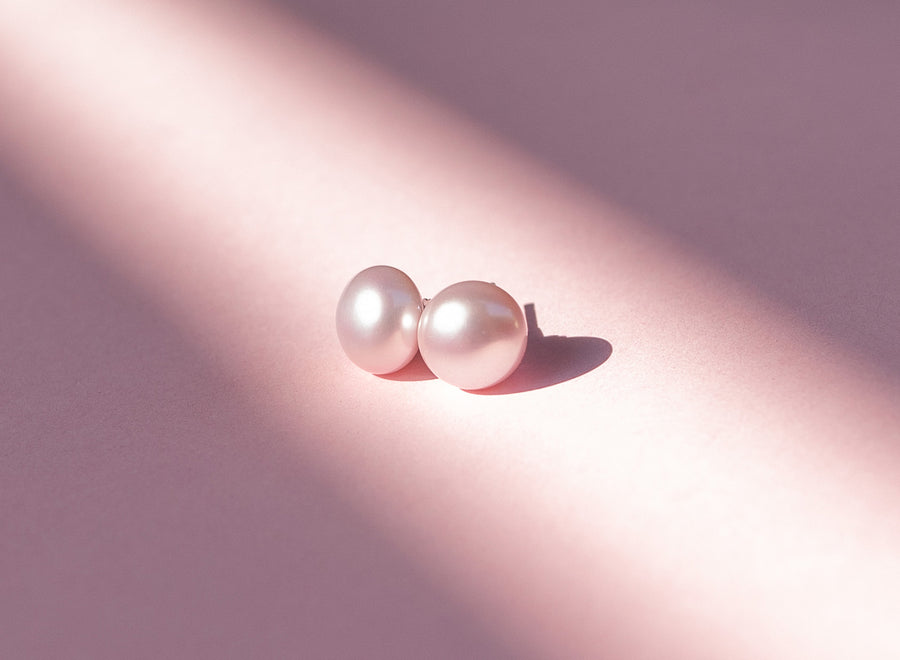 Aretes perla cultivada Cod.P1036